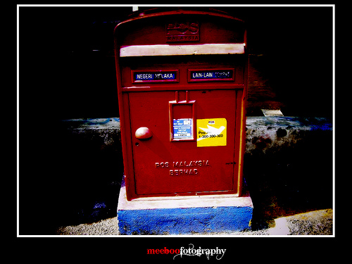 Kotak Peti Surat Mengikut Pos Malaysia